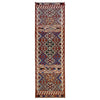 Handmade Multi Kilim Geometric 10' Runner