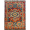 Mamluk Area Rug Handmade Multi Medallion 4x6 ft