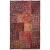 Patchwork Area Rug Handmade Multi Geometric 5x8 ft