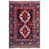 Baluchi Rug Handmade Multi Geometric 4x6 ft
