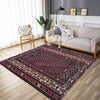 Maliki Kilim Area Rug Handmade Multi Floral 4x4 ft