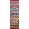 Khurjeen Runner Handmade Multi Curvilinear 6' Runner