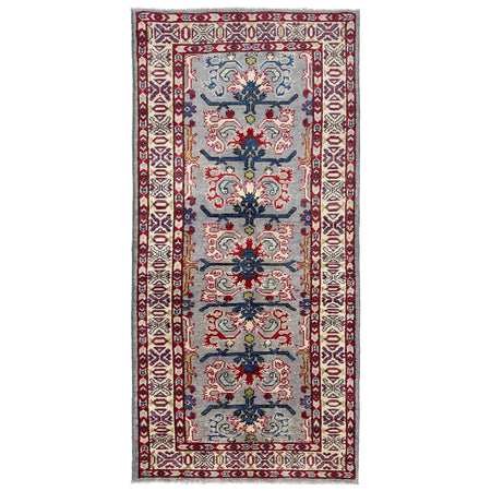 Kazak Rug Handmade Multi Medallion 6' Runner