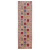 Bakhtiar Runner Handmade Pink Floral 10' Runner