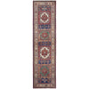Kazak Rug Handmade Multi Medallion 10' Runner