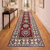 Kazak Rug Handmade Red Medallion 10' Runner