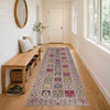 Bakhtiar Runner Handmade Pink Floral 10' Runner