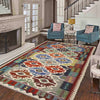 Handmade Multi Kilim Geometric 6x9 ft