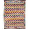 Handmade Multi Kilim Geometric 7x10 ft