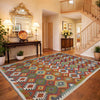 Handmade Multi Kilim Geometric 7x10 ft