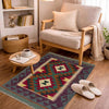 Handmade Multi Kilim Geometric 2x3 ft
