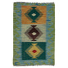 Handmade Multi Kilim Geometric 2x3 ft