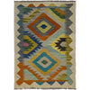 Handmade Multi Kilim Geometric 2x3 ft