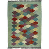 Handmade Multi Kilim Geometric 2x3 ft