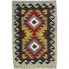 Handmade Multi Kilim Geometric 2x3 ft