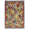 Handmade Multi Kilim Geometric 3x5 ft