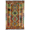 Handmade Multi Kilim Geometric 3x5 ft