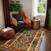 Handmade Multi Kilim Geometric 3x5 ft