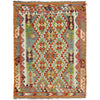 Handmade Multi Kilim Geometric 3x5 ft