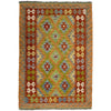 Handmade Multi Kilim Geometric 3x5 ft