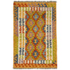 Handmade Multi Kilim Geometric 3x5 ft