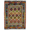 Handmade Multi Kilim Geometric 4x7 ft