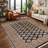 Jaldar Area Rug Handmade Multi Floral 4x6 ft