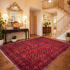 Khal Mohammadi Rug Handmade Red 6x9 ft
