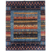 Shikargah Area Rug Handmade Multi Animal/Birds 5x8 ft