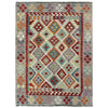 Handmade Afghan Vegetable Kilim – 153 x 203 cm | SKU: G39790
