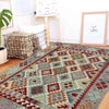 Handmade Afghan Vegetable Kilim – 153 x 203 cm | SKU: G39790