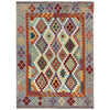 Colorful Flat-Weave Wool Kilim – 152 x 212 cm | SKU: G39797