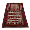 Baluchi Rug Handmade Multi Prayer Design 2x4 ft