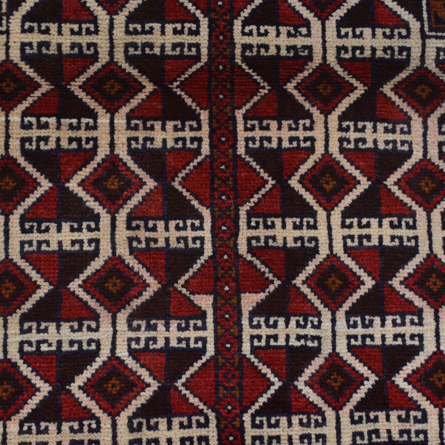Baluchi Rug Handmade Multi Prayer Design 2x4 ft