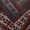 Baluchi Rug Handmade Multi Prayer Design 2x4 ft