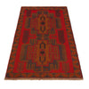 Baluchi Rug Handmade Red Geometric 3x5 ft