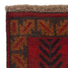 Baluchi Rug Handmade Red Geometric 3x5 ft