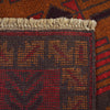 Baluchi Rug Handmade Red Geometric 3x5 ft
