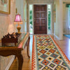Handmade Multi Kilim Geometric 10' Runner