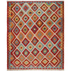Handmade Multi Kilim Geometric 8x10 ft