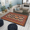 Handmade Multi Kilim Geometric 3x5 ft