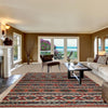 Handmade Multi Kilim Geometric 9x12 ft