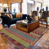 Handmade Multi Kilim Geometric 8x10 ft