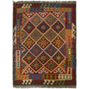 Handmade Multi Kilim Geometric 4x7 ft