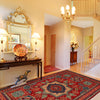 Shirazi Area Rug Handmade Red Medallion 7x10 ft