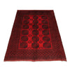Filpa Area Rug Handmade Red Geometric 7x10 ft
