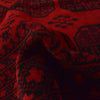 Filpa Area Rug Handmade Red Geometric 7x10 ft