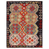Handmade Multi Kilim Geometric 4x7 ft