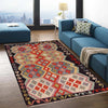 Handmade Multi Kilim Geometric 4x7 ft