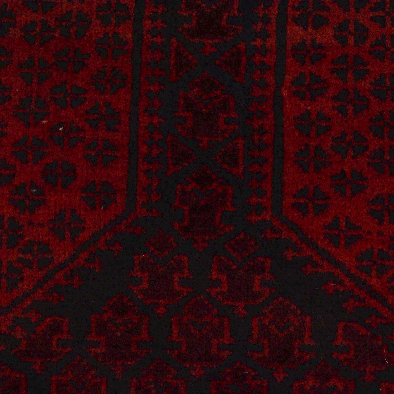 Baluchi Rug Handmade Red Prayer Design 3x5 ft